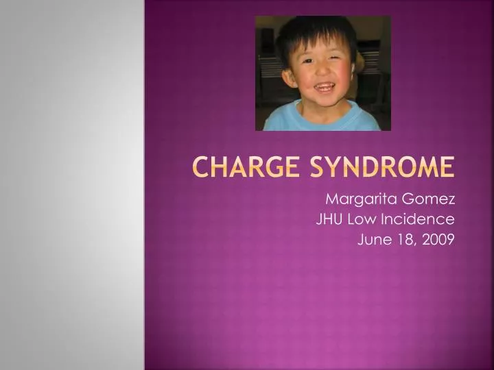 charge syndrome