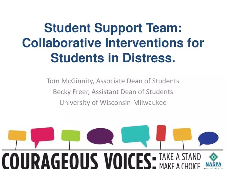 student support team collaborative interventions for students in distress