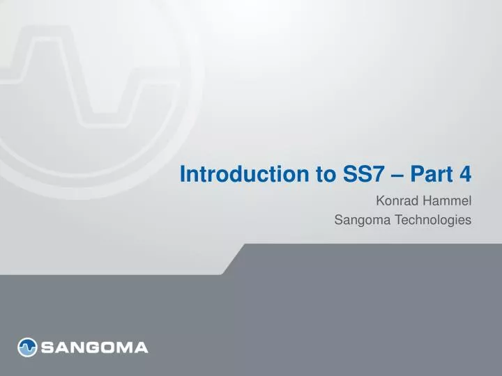introduction to ss7 part 4