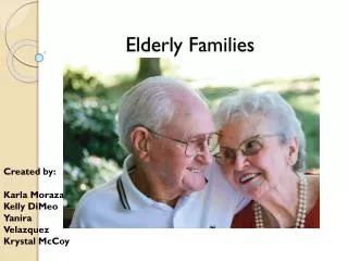 Elderly Families