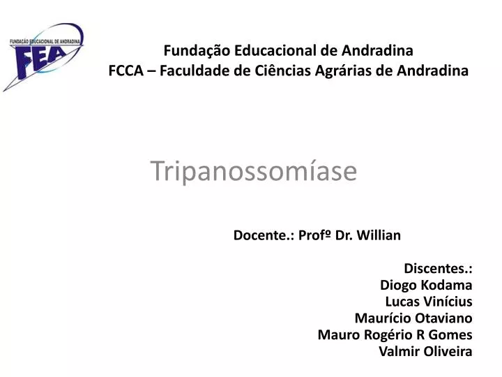 funda o educacional de andradina fcca faculdade de ci ncias agr rias de andradina