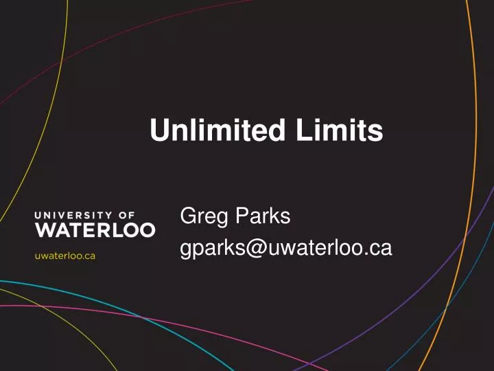 unlimited limits
