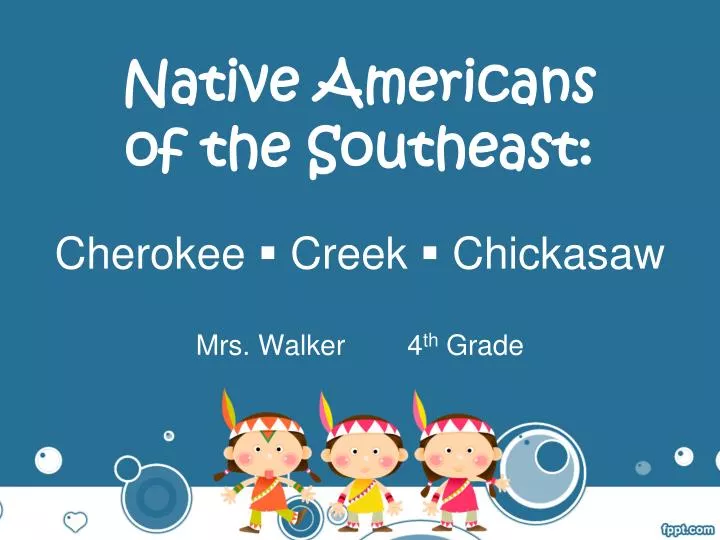 native americans of the southeast cherokee creek chickasaw