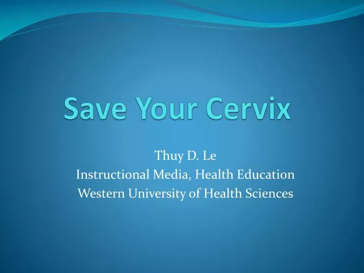 save your cervix