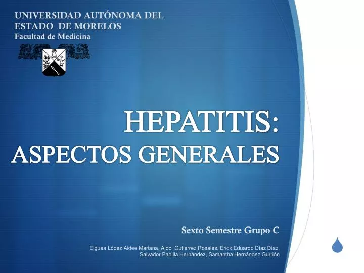 hepatitis aspectos generales