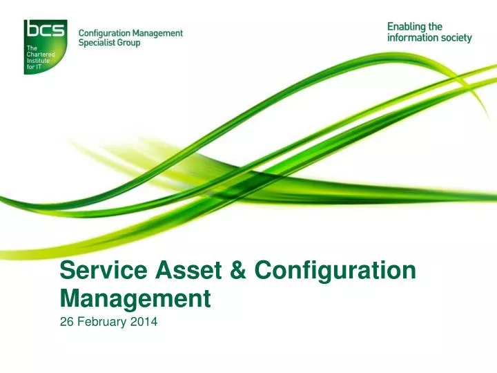 service asset configuration management