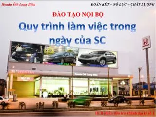 ĐÀO TẠO NỘI BỘ