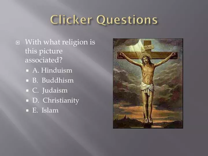 clicker questions