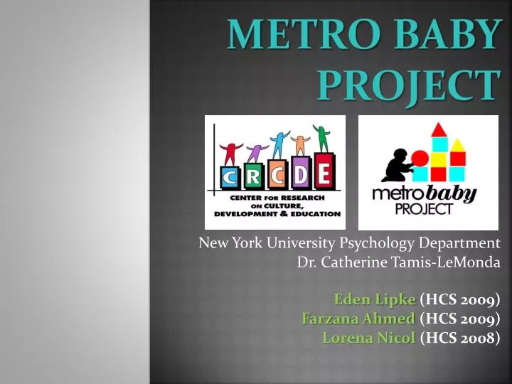 metro baby project
