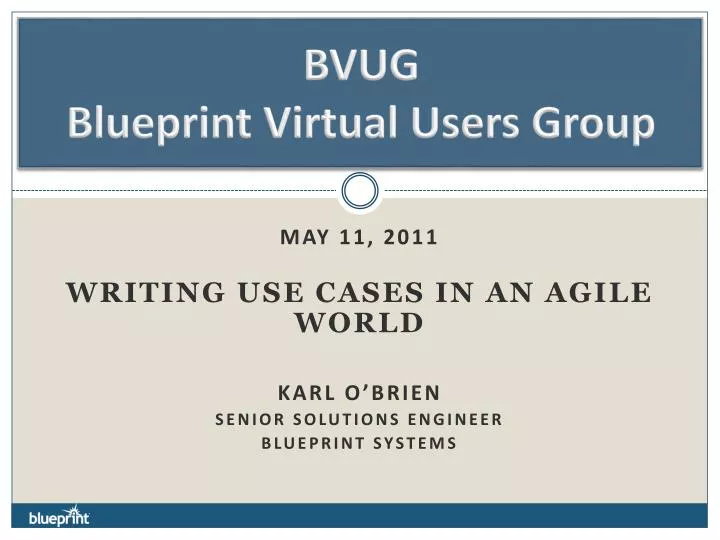 bvug blueprint virtual users group