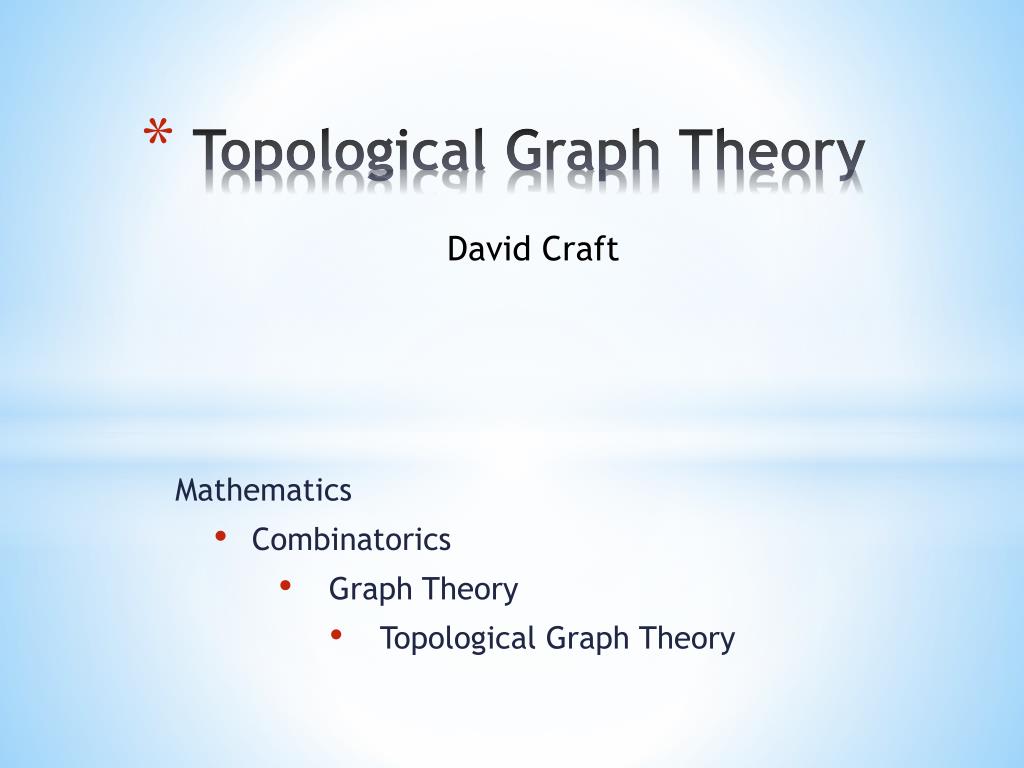 PPT - Topological Graph Theory PowerPoint Presentation, free download ...
