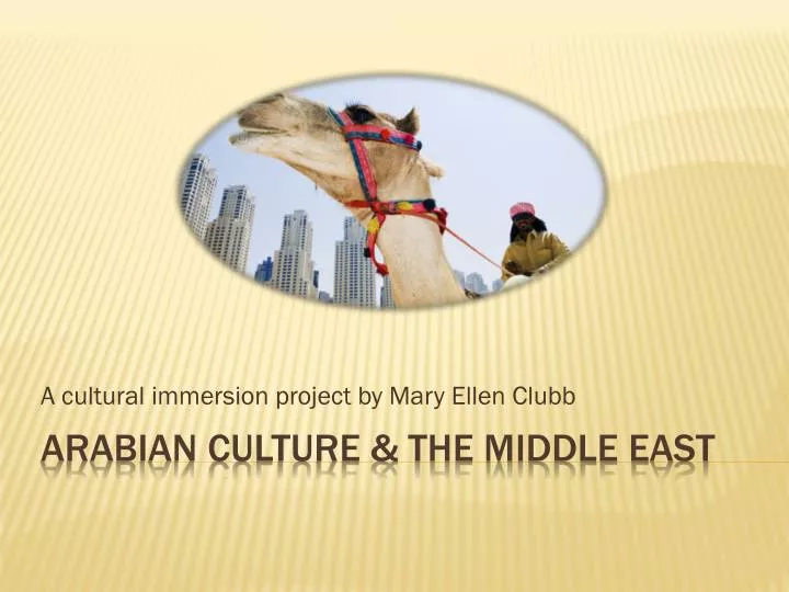 a cultural immersion project by mary ellen clubb