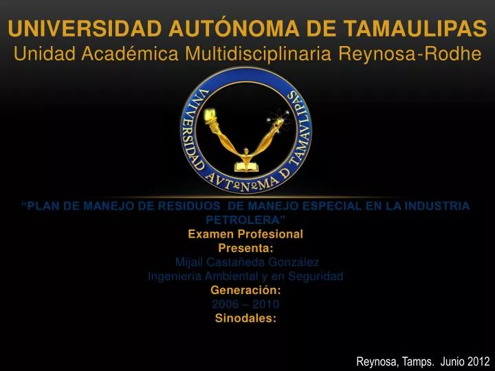 universidad aut noma de tamaulipas unidad acad mica multidisciplinaria reynosa rodhe