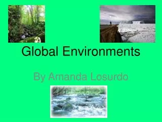 Global Environments