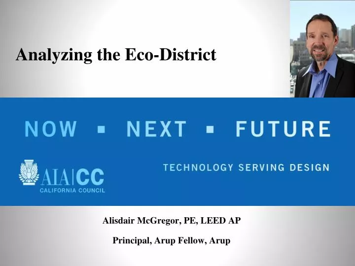 alisdair mcgregor pe leed ap principal arup fellow arup