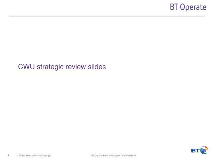 cwu strategic review slides