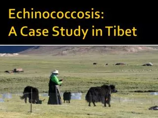 Echinococcosis : A Case Study in Tibet