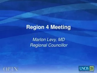 Region 4 Meeting