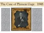 The Case of Phineas Gage 1848 - slide 1