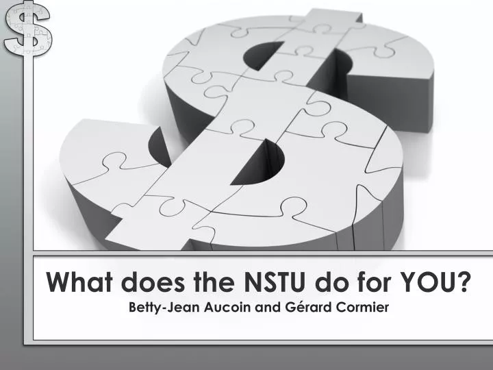 what does the nstu do for you