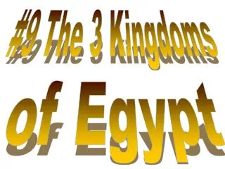 of Egypt