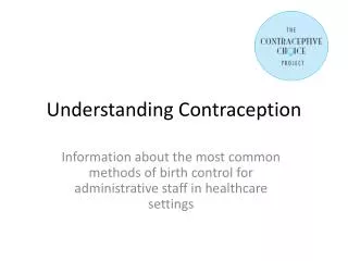 Understanding Contraception