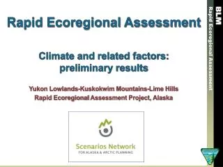Rapid Ecoregional Assessment