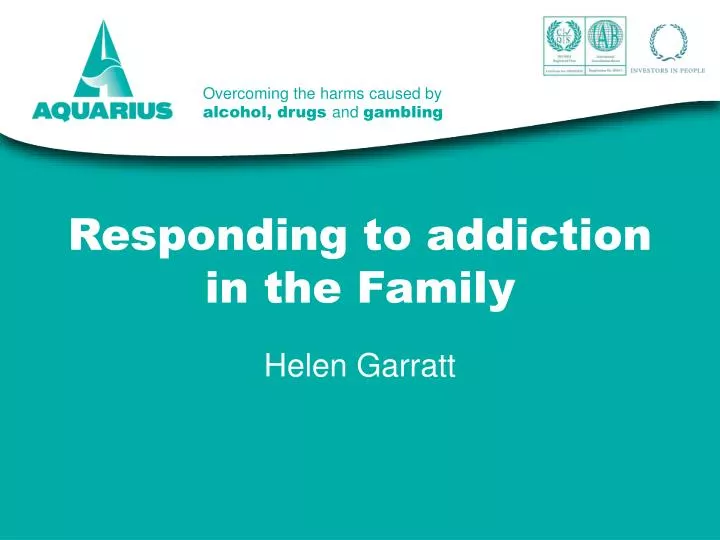 responding to addiction in the family