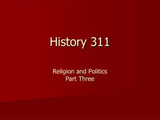 History 311