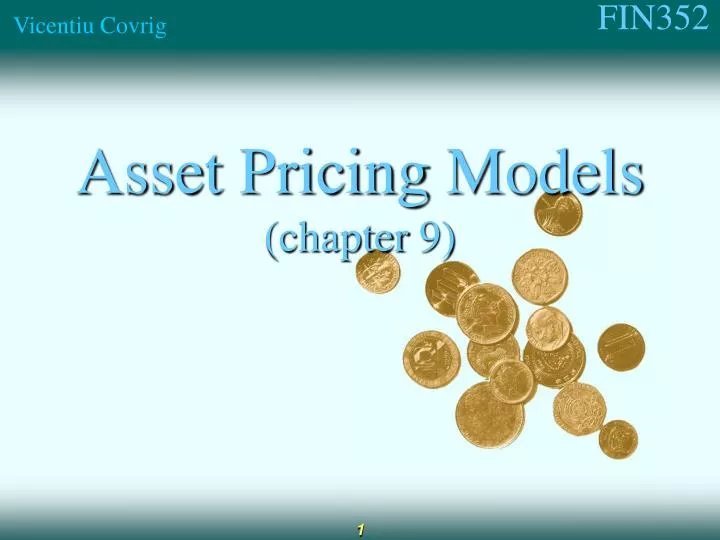 asset pricing models chapter 9