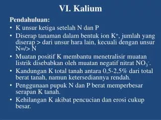 vi kalium