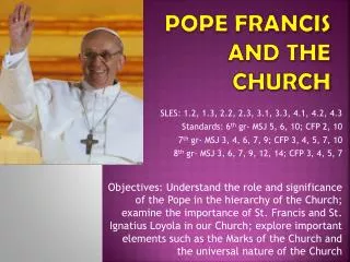Pope Francis and the Church