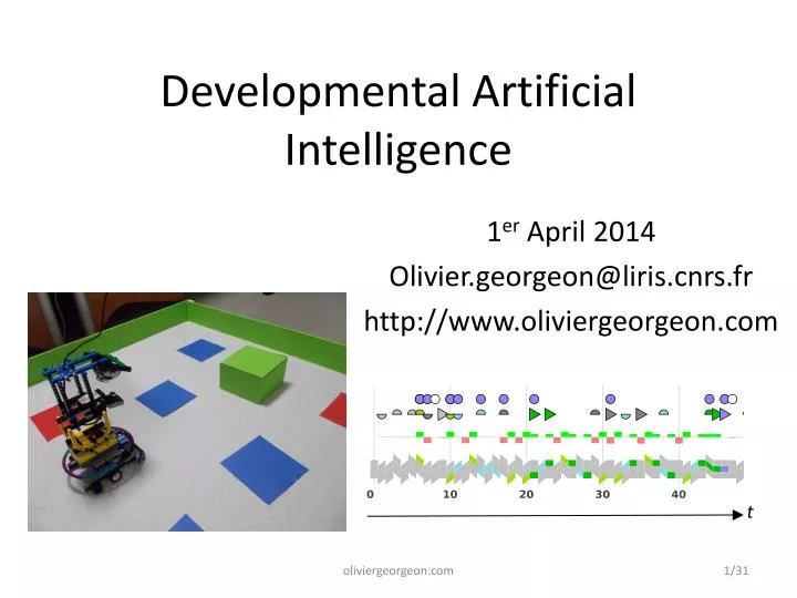 developmental artificial intelligence