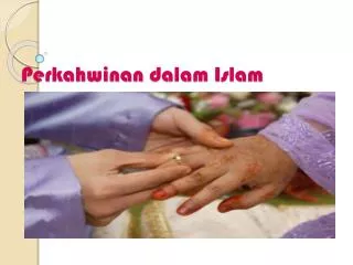perkahwinan dalam islam