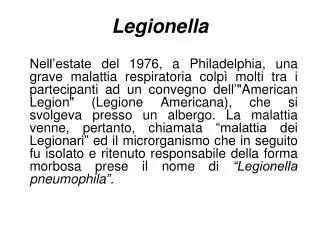 legionella