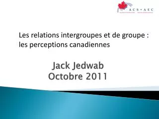 jack jedwab octobre 2011