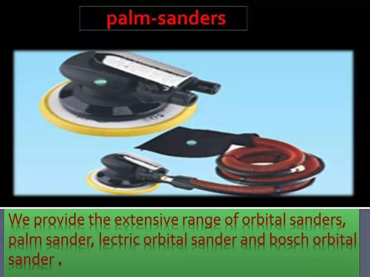 palm sanders