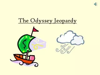 The Odyssey Jeopardy