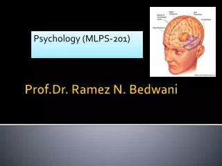 Prof.Dr . Ramez N. Bedwani