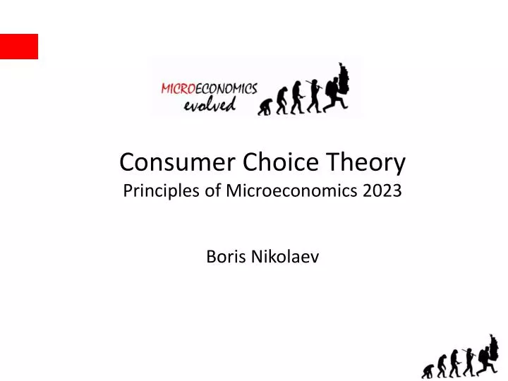 consumer choice theory principles of microeconomics 2023 boris nikolaev