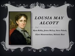 Lousia May Alcott