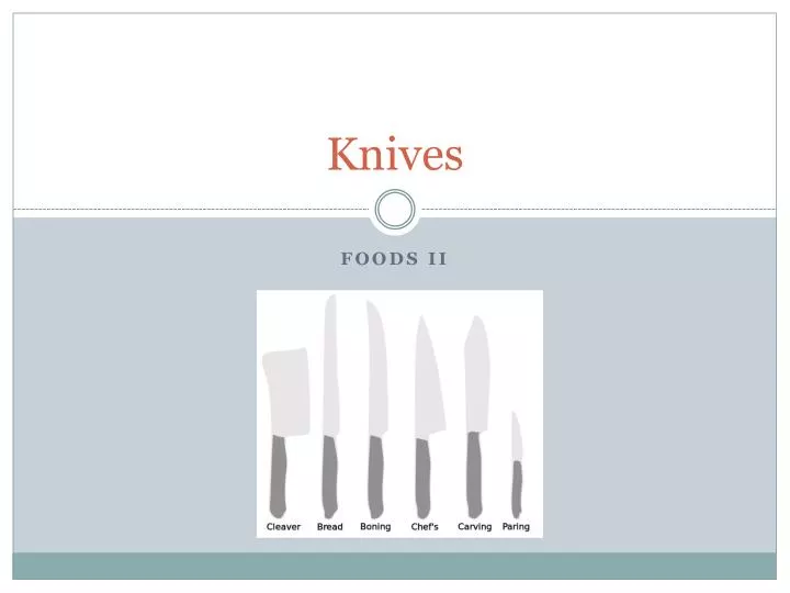 knives