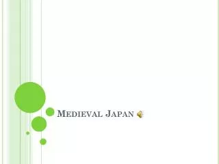 Medieval Japan