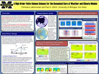 A High-Order Finite-Volume Scheme for the Dynamical Core of Weather and Climate Models