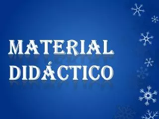 material did ctico