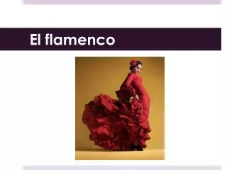 el flamenco