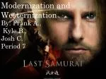 Modernization and Westernization - slide 1