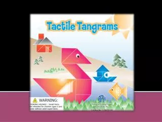 A tangram puzzle consists of seven pieces: Large Triangles (2) Small Triangles