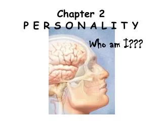 Chapter 2 P E R S O N A L I T Y