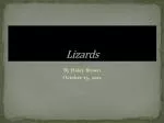Lizards - slide 1